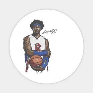 Ben Wallace Detroit Pose Magnet